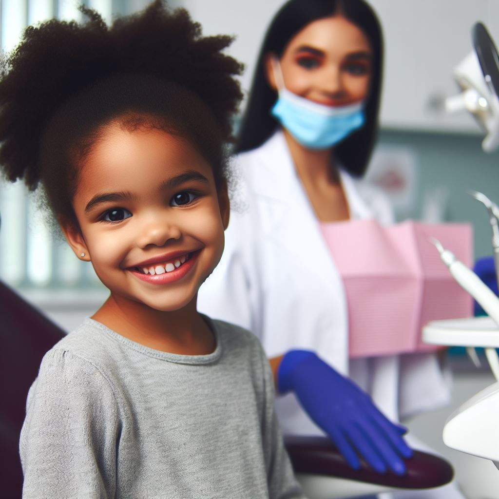 Mãe escovando dentes do bebê